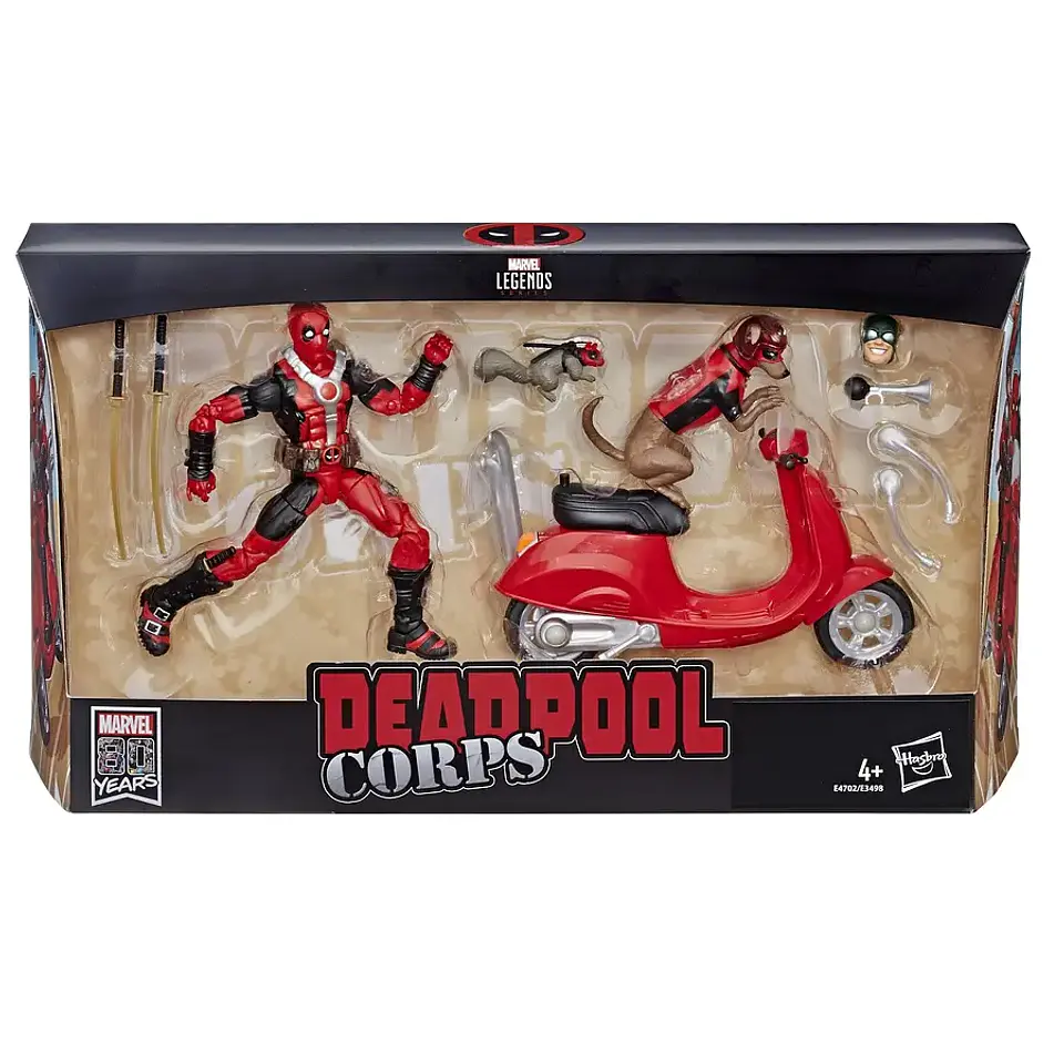 Marvel Legends Series - Figura Deadpool con Scooter 1