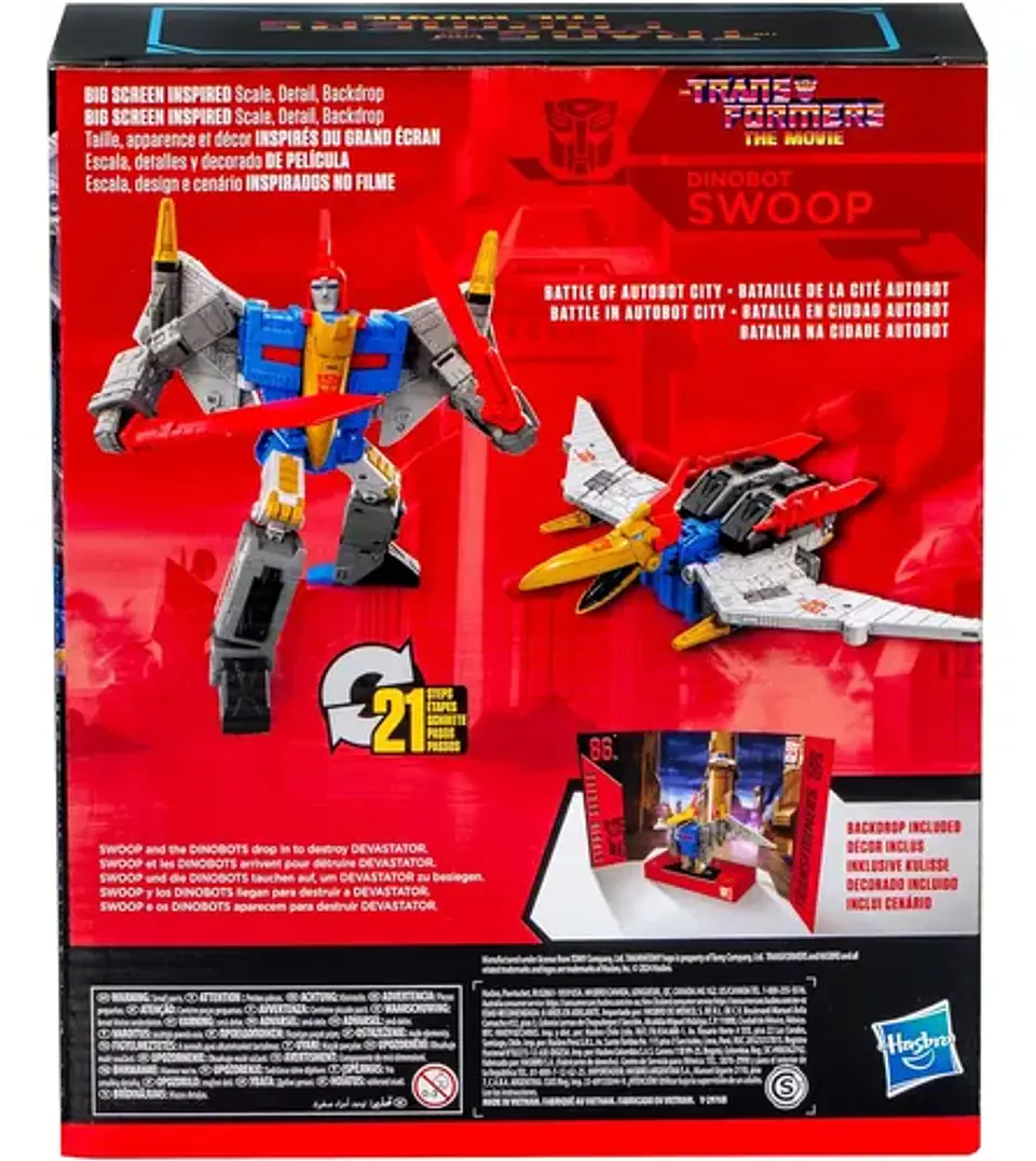 Transformers Studio Series The Movie 86-26  - Figura Dinobot Swoop 4
