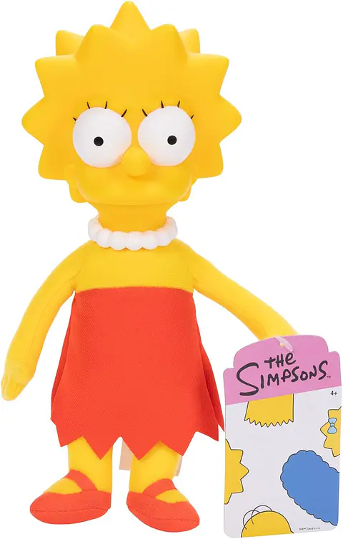 Peluche Lisa De 24 Cm Los Simpsons Jakks Pacific