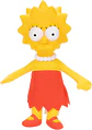 Peluche Lisa De 24 Cm Los Simpsons Jakks Pacific - Miniatura 2