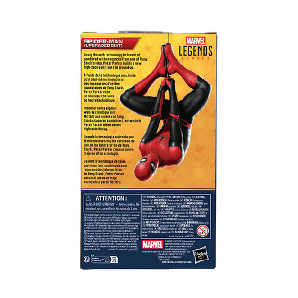  Marvel Legends Figura Spider-Man (Upgraded Suit) 
