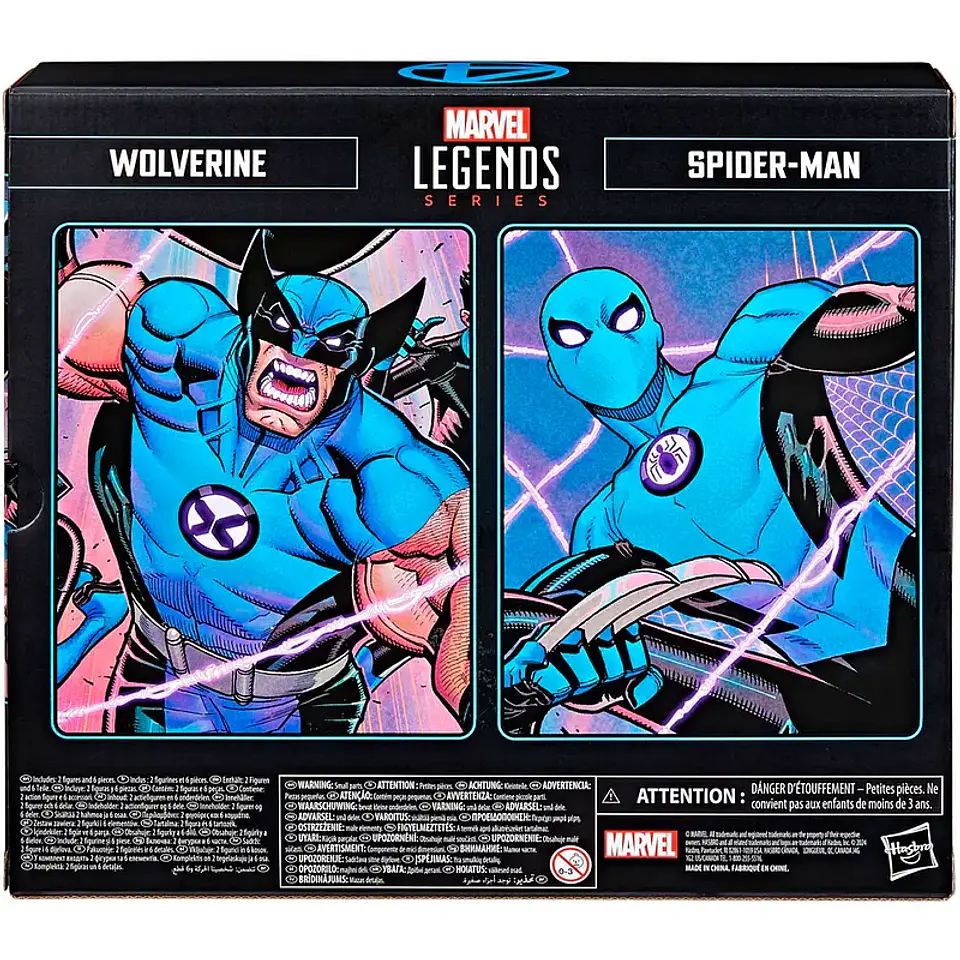 Marvel Legends  Wolverine and Spider-Man 2-Pack  50th Anniversary 5