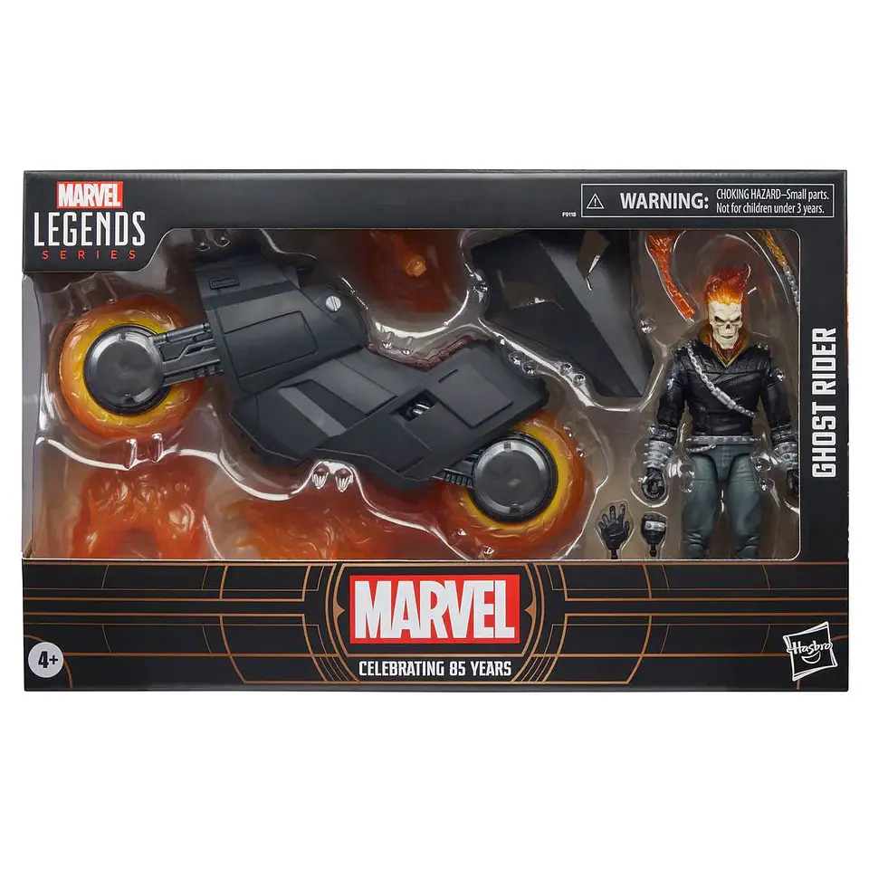 Marvel Legends Series Ghost Rider con vehículo  1