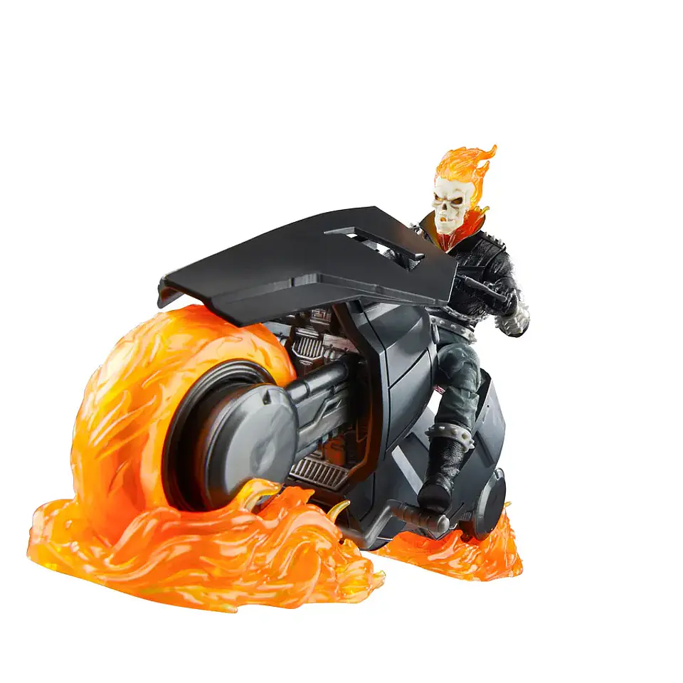 Marvel Legends Series Ghost Rider con vehículo  3