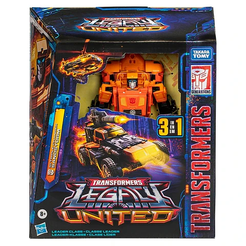 Transformers Legacy United Wave 2 G1 Universe Triple Changer Sandstorm Leader Class