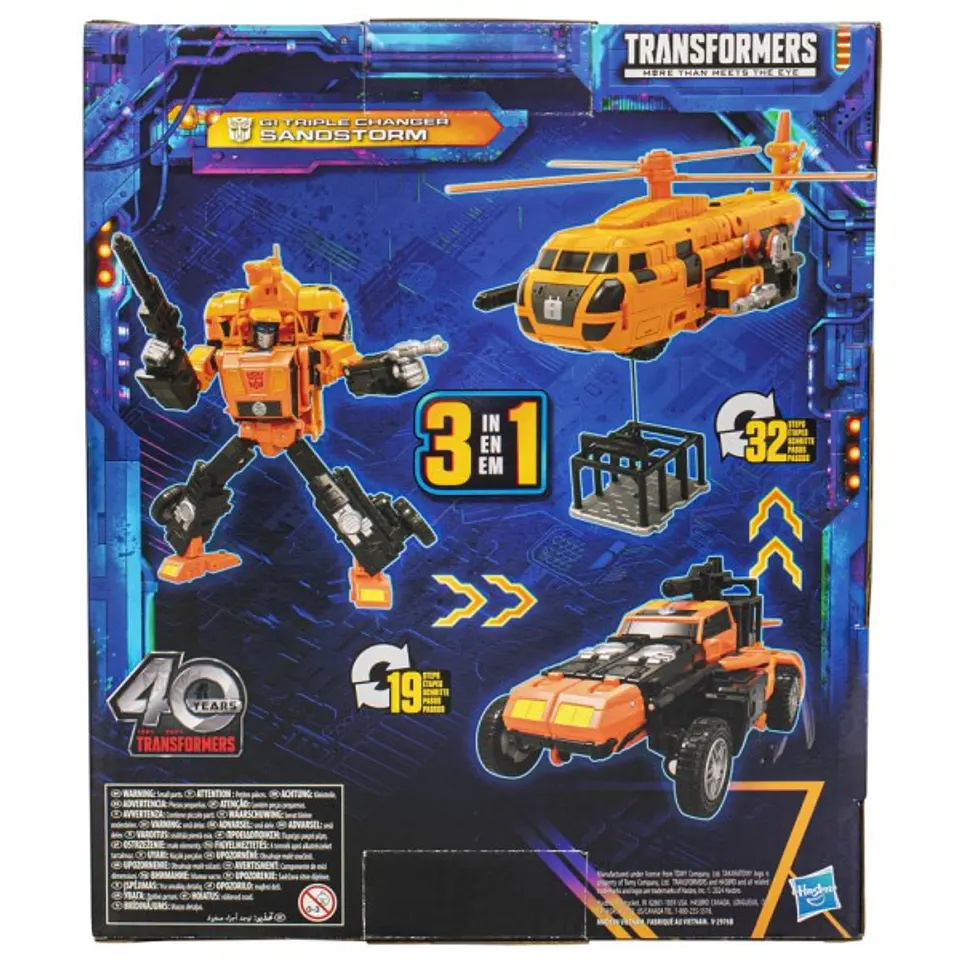 Transformers Legacy United Wave 2 G1 Universe Triple Changer Sandstorm Leader Class 5