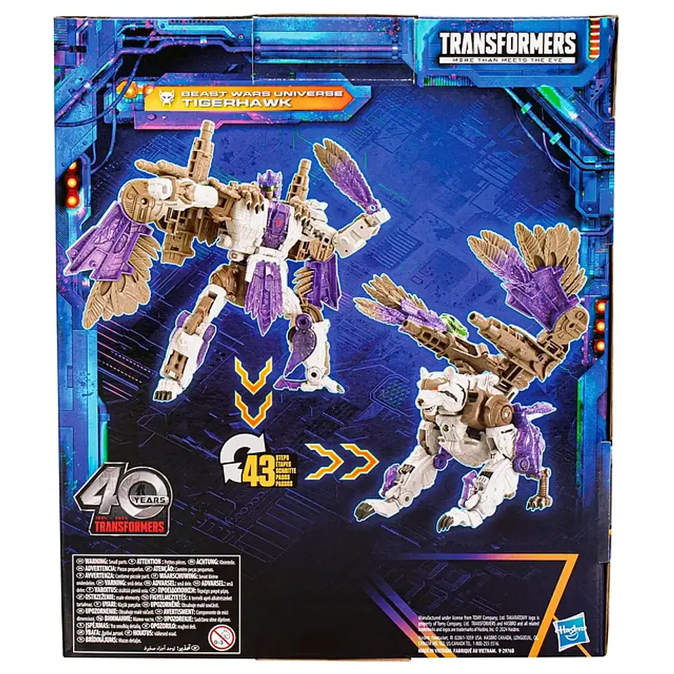 Transformers Legacy United Leader Class - Tigerhawk Beast Wars Universe  4