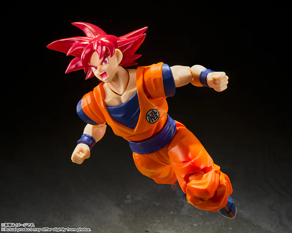 S.H.Figuarts Son Goku Súper Saiyan God  4