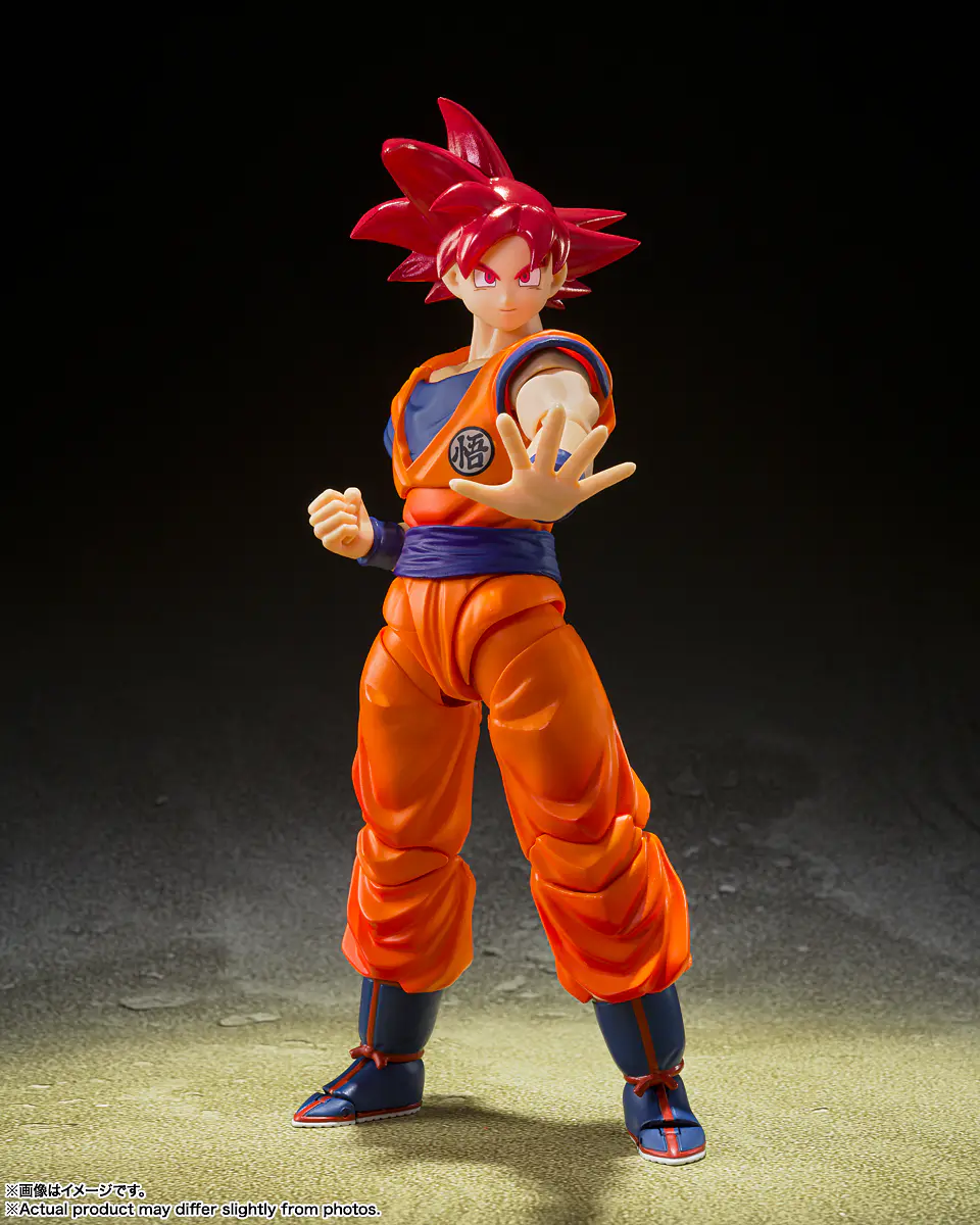 S.H.Figuarts Son Goku Súper Saiyan God  5