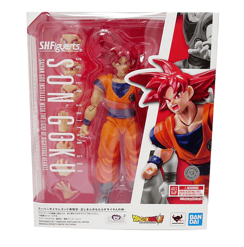 S.H.Figuarts Son Goku Súper Saiyan God 