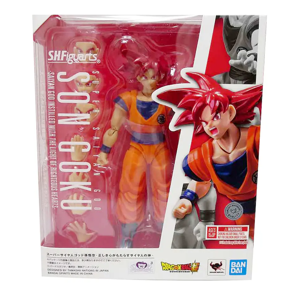 S.H.Figuarts Son Goku Súper Saiyan God  1