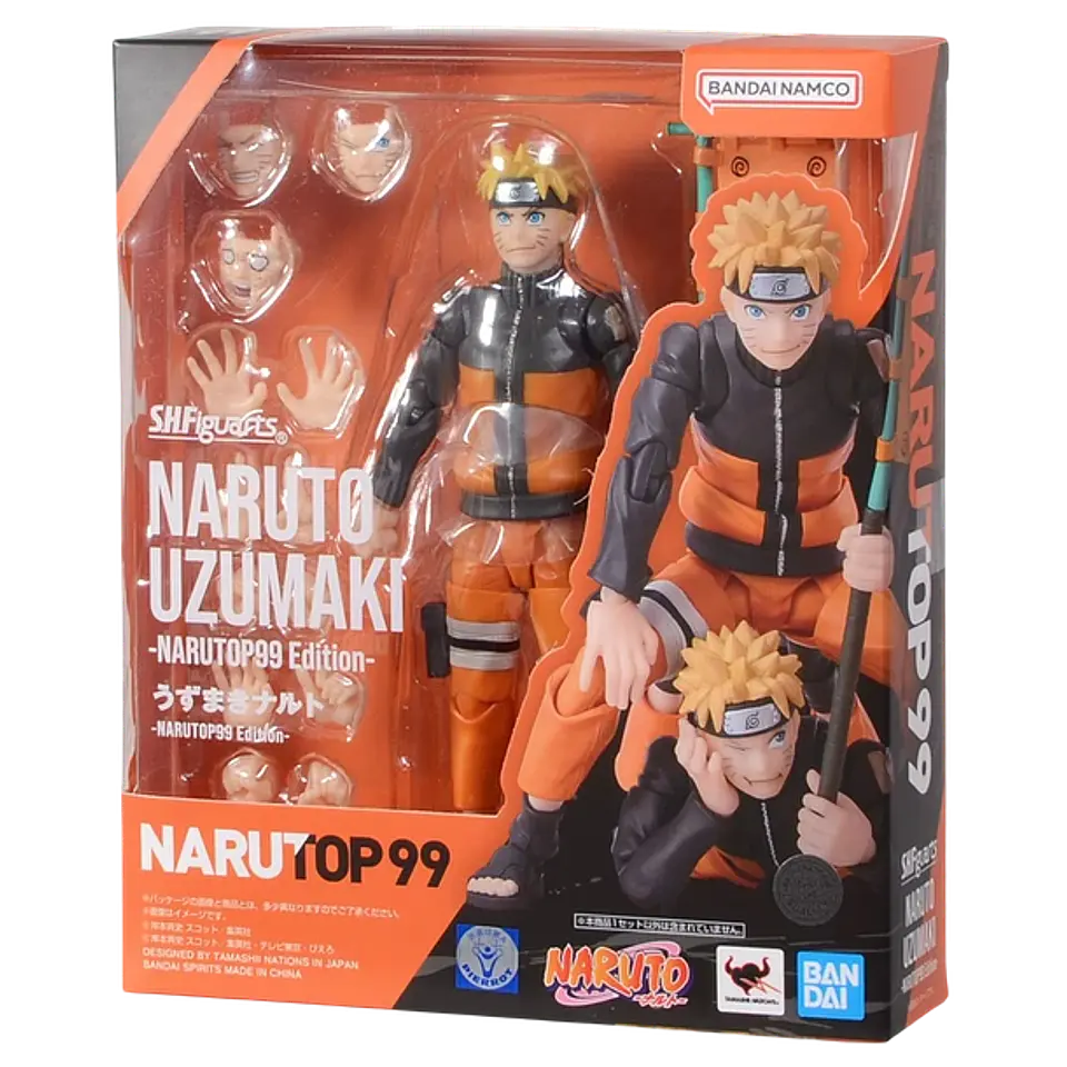S.H Figuarts  Naruto Uzumaki  Narutop99 edición  1
