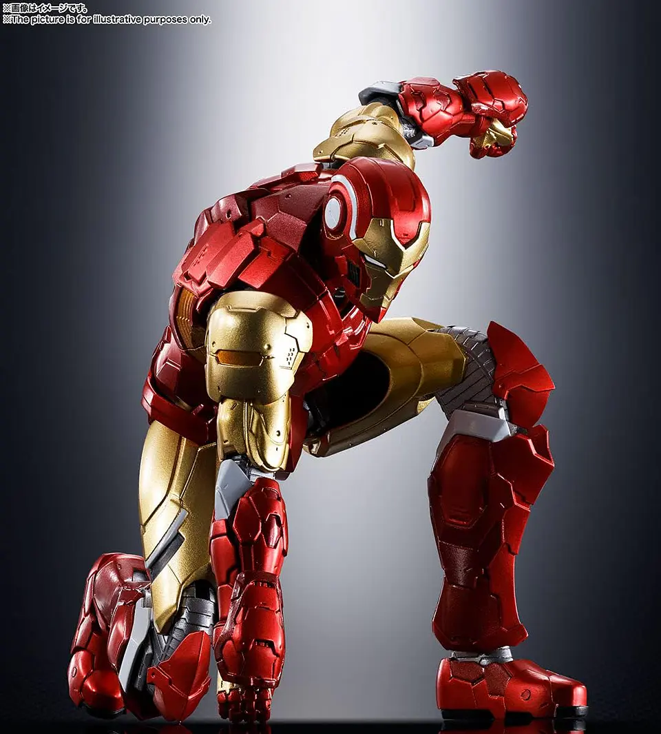 S.H. Figuarts Iron Man - Tech-On Avengers Bandai 4