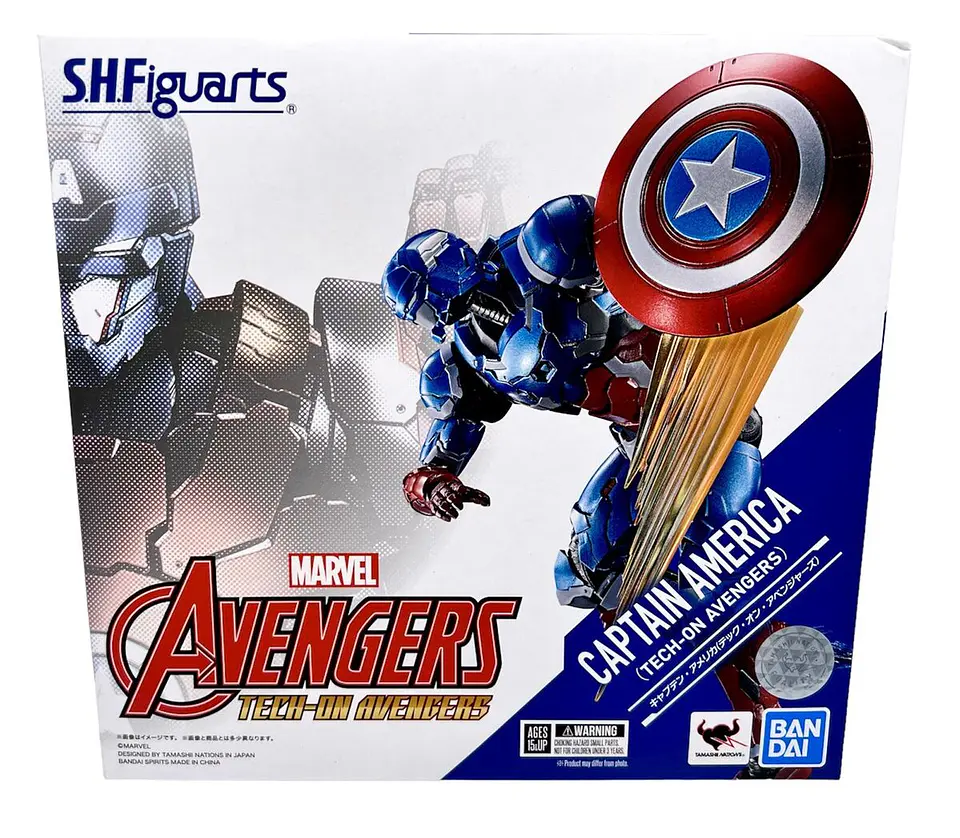 S.H.Figuarts Avengers Tech-On Avengers CAPTAIN AMERICA  1