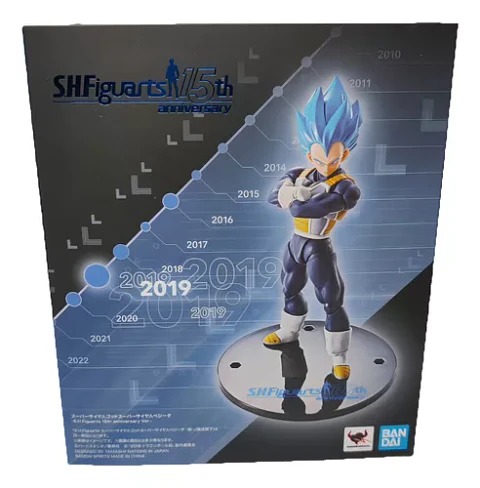 S.H.Figuarts Saiyan God vegeta Super 15th Anniversary 