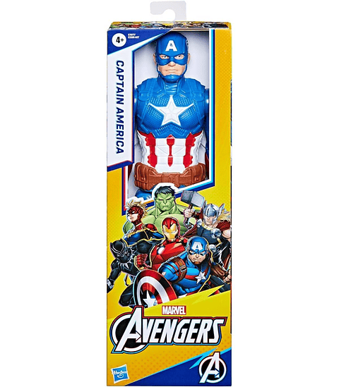 Titan Hero Series Figura acción Capitan America 30cm  Marvel Avengers 
