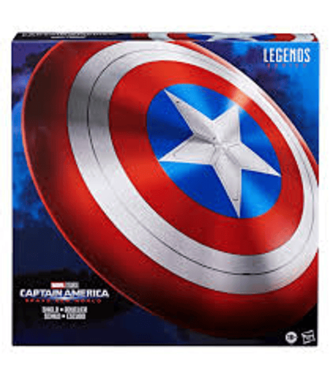 Marvel Legends Brave New World Escudo Capitán América Escala 1:1