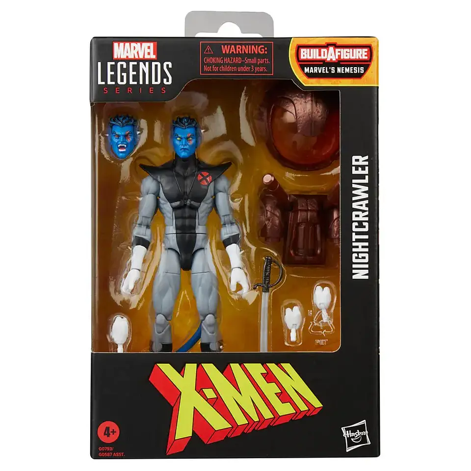 Marvel Legends Nightcrawler - Age of Apocalypse -Nemesis BAF 1