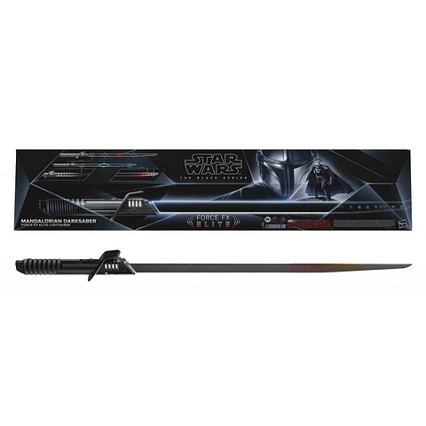 Star Wars Mandaloriam Darksaber FX Elite – The Black Series 