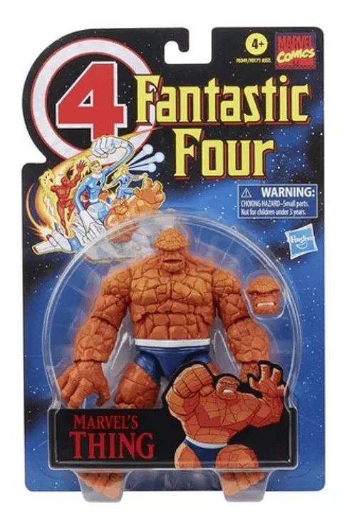 Marvel Legends Vintage Colección Completa – Los 4 Fantásticos (6 Figuras)
