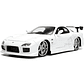 Jada 1:24 1993 Mazda RX-7 FD3S-Wide Body - Glossy White -Rápidos Y Furiosos - Miniatura 2