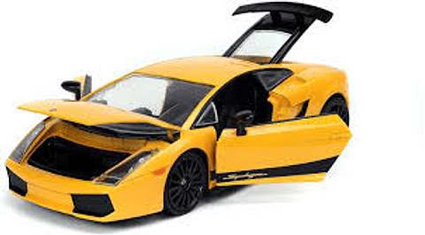 Jada 1:24 Lamborghini Gallardo (Fast & Furious 6)- M.Yellow - Rápidos Y Furiosos  