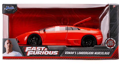 Jada 1:24 Lamborghini Murciélago LP640  - Lamborghini Orange 1665C Rápidos Y Furiosos