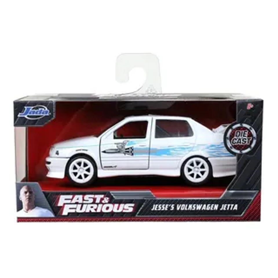 Jada 1:24 1995 Volkswagen Jetta - Glossy White Rápidos Y Furiosos 1