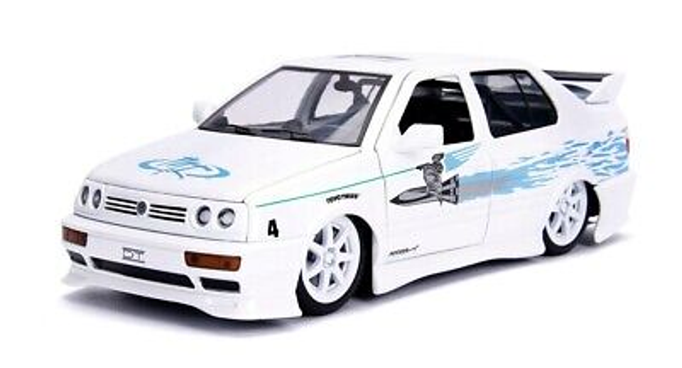 Jada 1:24 1995 Volkswagen Jetta - Glossy White Rápidos Y Furiosos 2