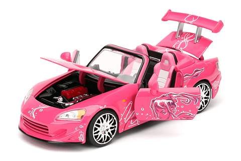 Jada 1:24 Honda S2000-Convertible (SDG No. 253203028) - Pink Rápidos Y Furiosos