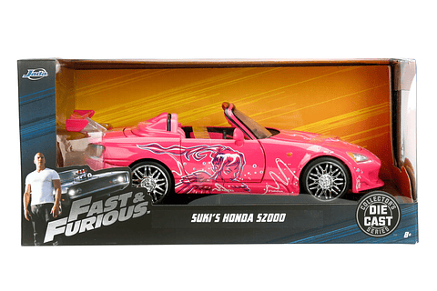 Jada 1:24 Honda S2000-Convertible (SDG No. 253203028) - Pink Rápidos Y Furiosos