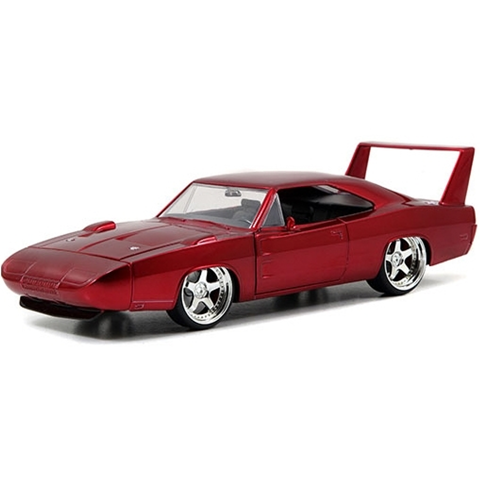 Jada 1:24 1969 Dodge Charger Daytona  - Candy Burgundy - Rápidos Y Furiosos 2