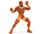 Jada Dhalsim Action Figure - Brown - Miniatura 2