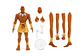 Jada Dhalsim Action Figure - Brown - Miniatura 3