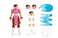 Jada Chun-Li Action Figure (Next Level) - Pink - Miniatura 2
