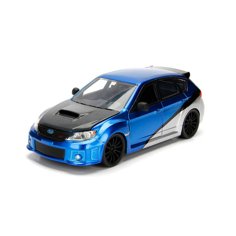 Jada 1:24 2012 Subaru Impreza WRX STI  - Candy Blue Rápidos Y Furiosos 2
