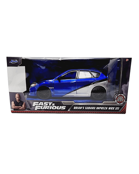 Jada 1:24 2012 Subaru Impreza WRX STI  - Candy Blue Rápidos Y Furiosos