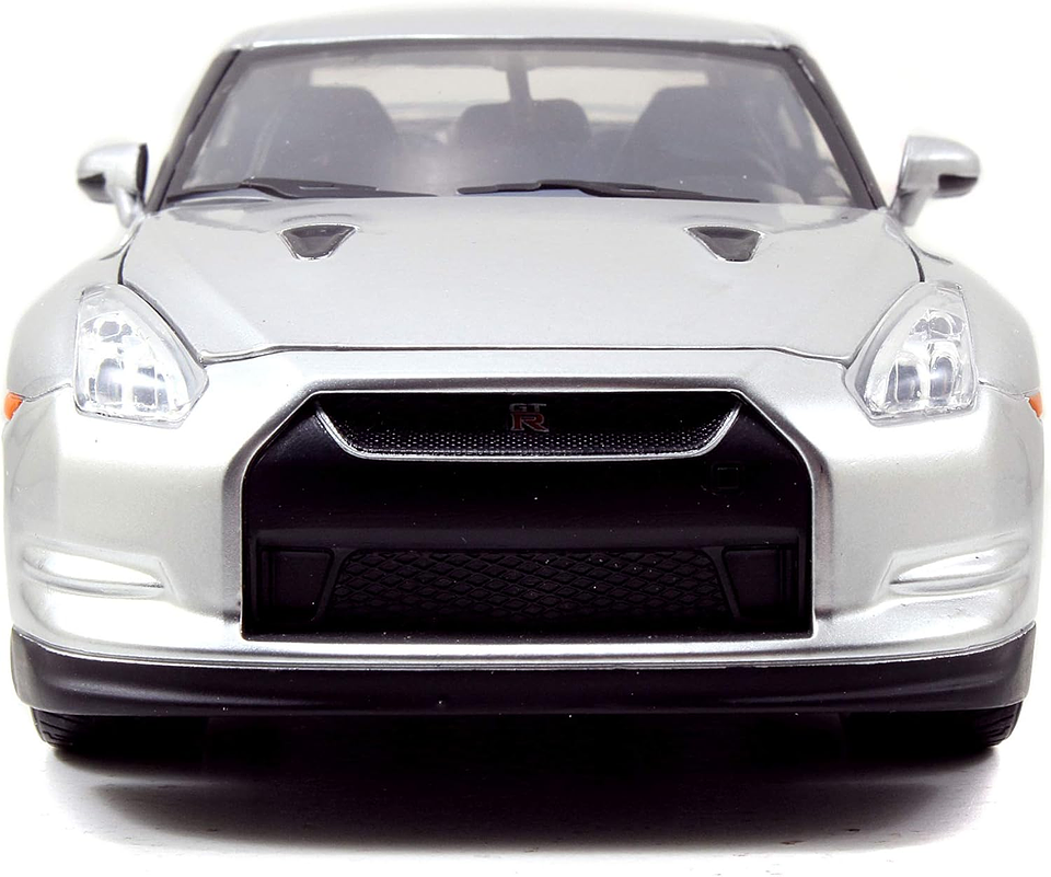 Jada 1:24 2009 Nissan GT-R - Candy Silver Rápidos Y Furiosos 2