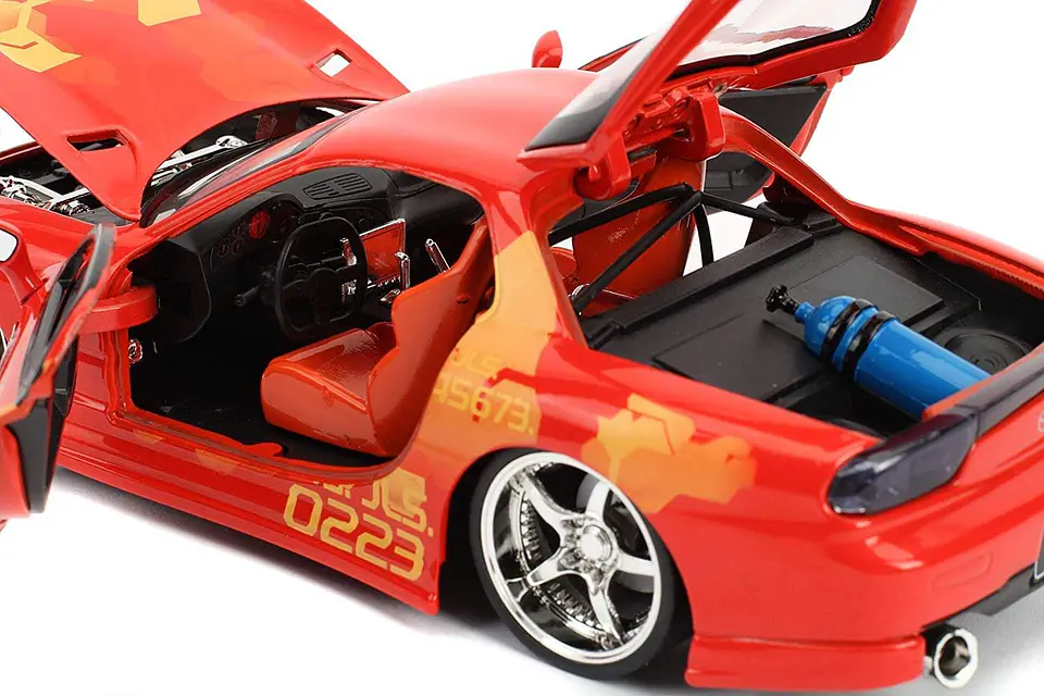 Jada 1:24 1993 Mazda RX-7 FD3S-Wide Body - Glossy Metallic 2347C  Rápidos Y Furiosos 2