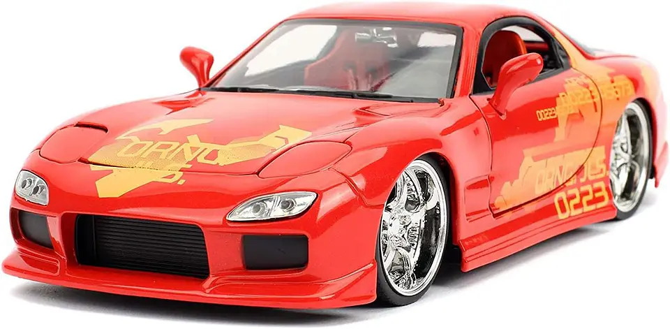 Jada 1:24 1993 Mazda RX-7 FD3S-Wide Body - Glossy Metallic 2347C  Rápidos Y Furiosos 1