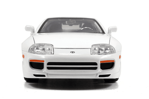 Jada 1:24 1995 Toyota Supra-White - Glossy White  Rápidos Y Furiosos