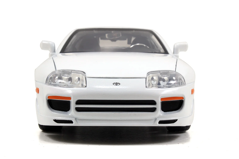 Jada 1:24 1995 Toyota Supra-White - Glossy White  Rápidos Y Furiosos 2