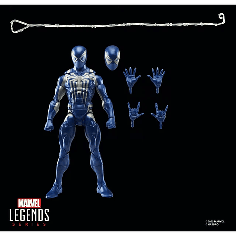 Marvel Legends Gameverse – Spider-Man Anti-Venom Suit (Azul/Plata)