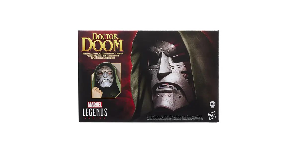 Casco Doctor Doom Marvel Legends Roleplay
