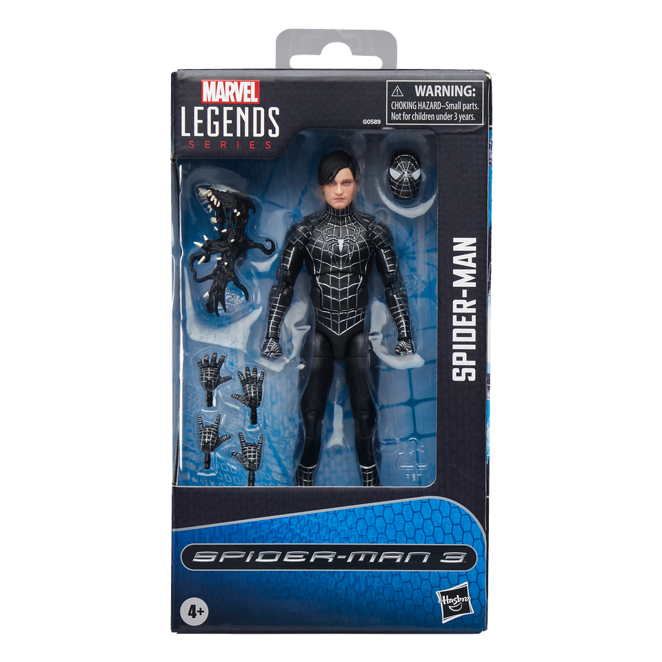 Spider-Man 3 (Black Suit) – Tobey Maguire – Marvel Legends 1