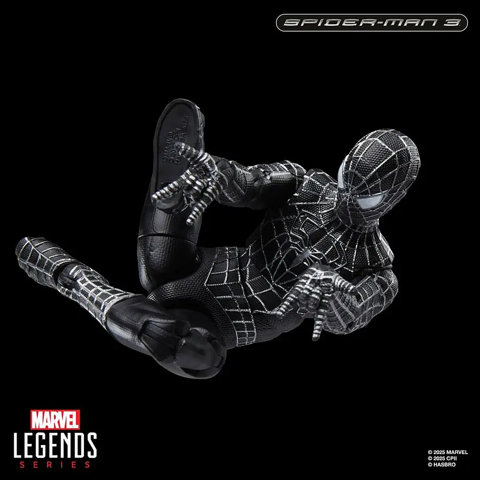 Spider-Man 3 (Black Suit) – Tobey Maguire – Marvel Legends 3