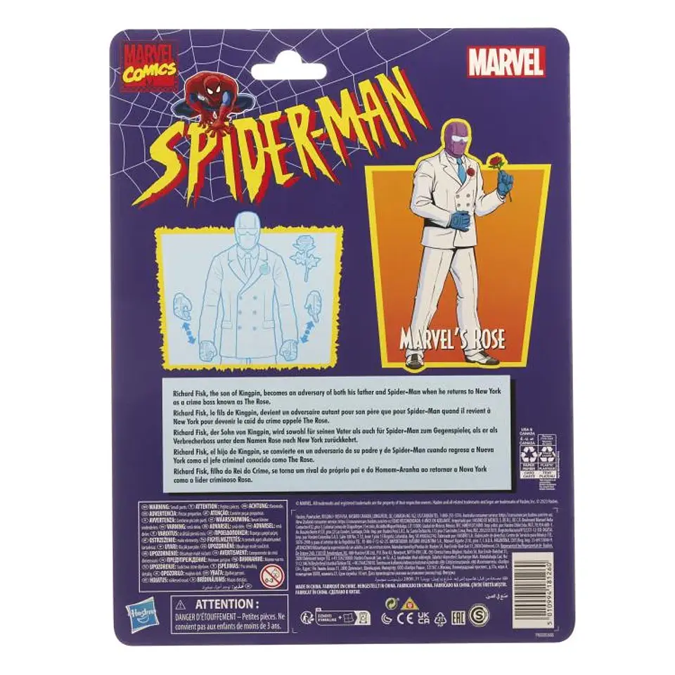 Marvel Legends Series Retro Collection The Rose 3