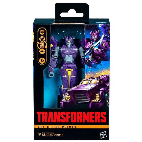 Transformers Deluxe Class The Thirteen Solus Prime: Age of the Prime