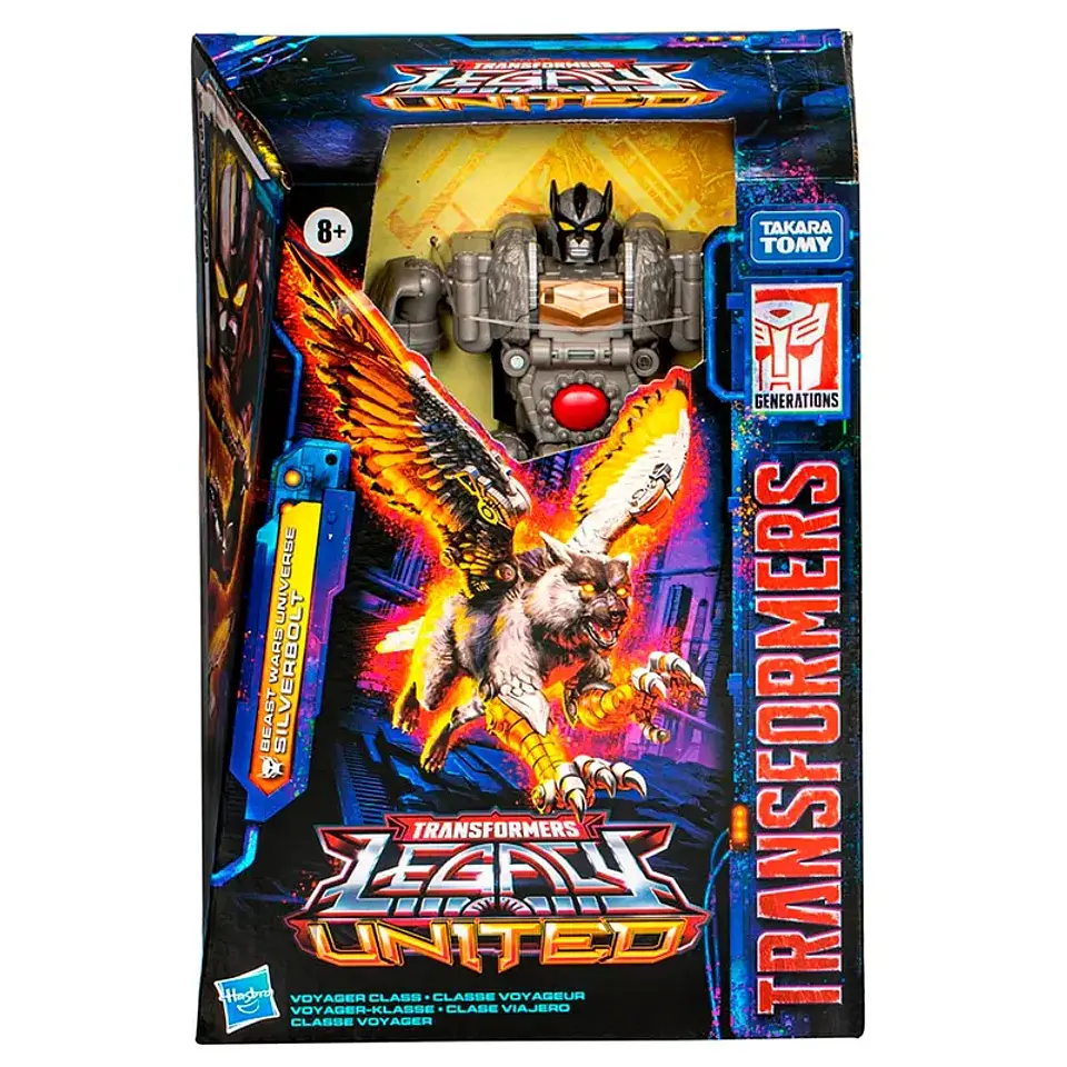Transformers Legacy United Voyager Beast Wars Universe Silverbolt 1