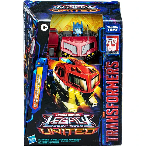 Legacy United Voyager Class Animated Optimus Prime